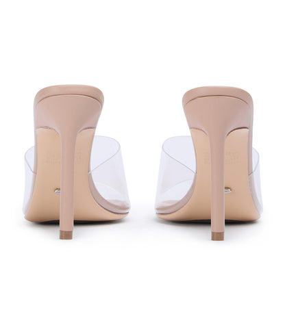 Heels Tony Bianco Marley Clear Vinylite/Skin Heels