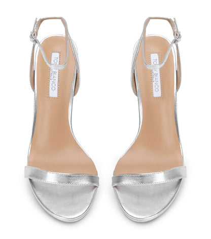 Heels|New Arrivals Tony Bianco Skye Silver Nappa Metallic