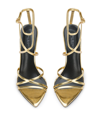 Heels|New Arrivals Tony Bianco Marcy Gold Foil Heels