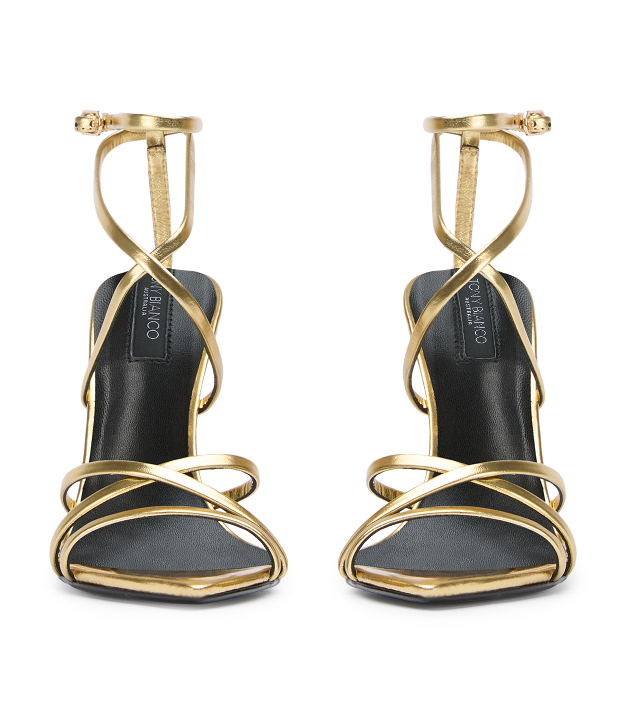 Heels|New Arrivals Tony Bianco Marcy Gold Foil Heels
