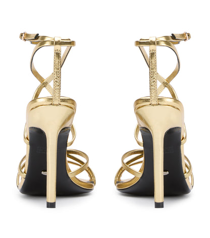 Heels|New Arrivals Tony Bianco Marcy Gold Foil Heels