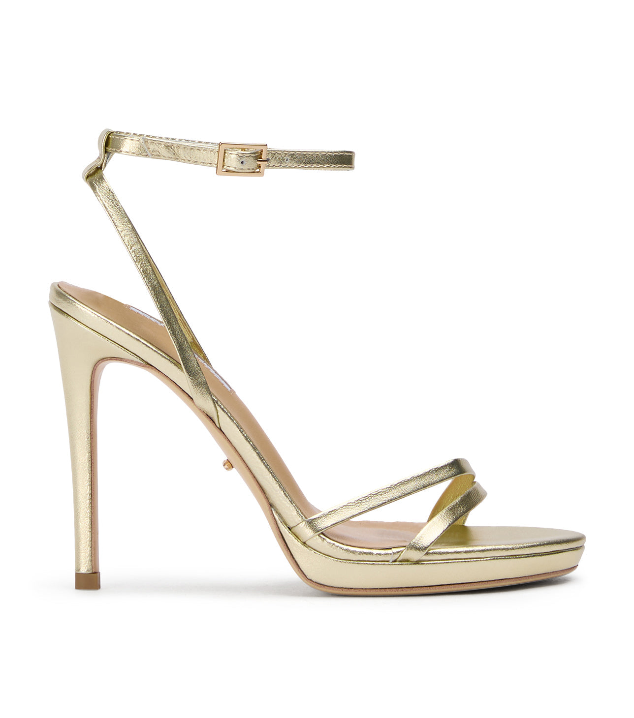 Heels|New Arrivals Tony Bianco Sage Gold Nappa Metallic