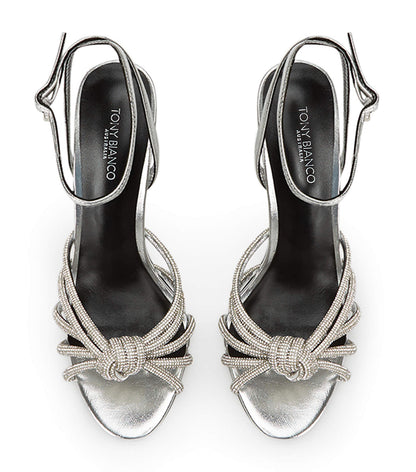 Heels|New Arrivals Tony Bianco Kyla Silver Foil Heels