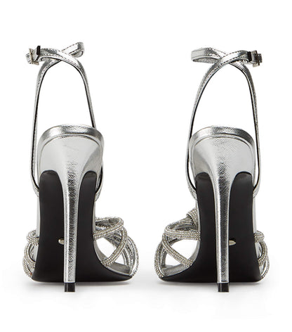 Heels|New Arrivals Tony Bianco Kyla Silver Foil Heels