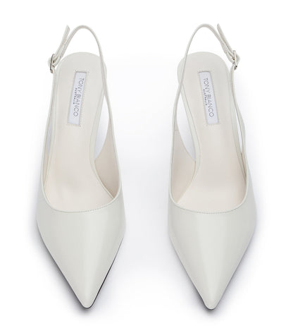 Heels Tony Bianco Baz White Hi Shine Heels