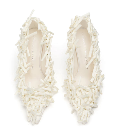 Heels Tony Bianco Nano White Jersey