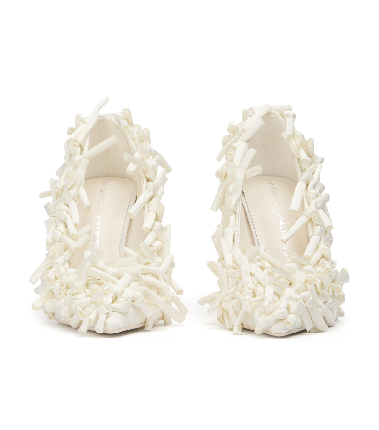 Heels Tony Bianco Nano White Jersey