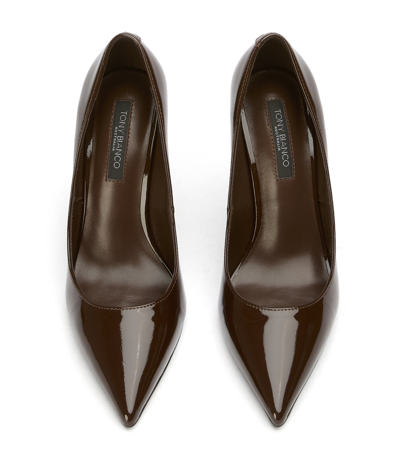 Heels Tony Bianco Anja Espresso Patent