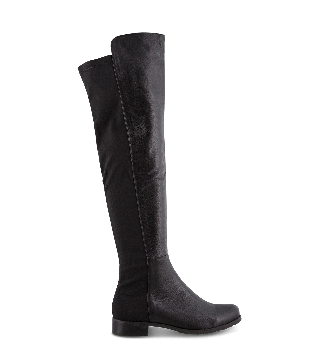 Boots Tony Bianco Panache Black Luxe/Black Micro Stretch Long Boots