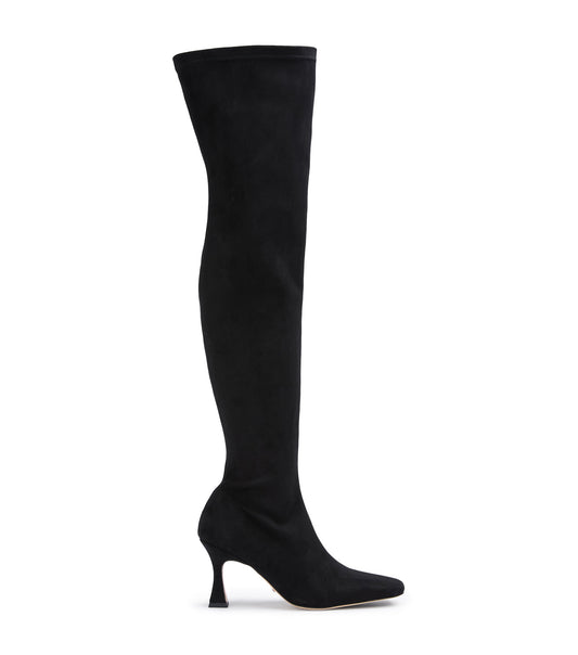 Boots|New Arrivals Tony Bianco Fancy Black Stretch Suede
