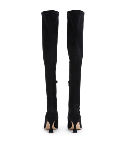 Boots|New Arrivals Tony Bianco Fancy Black Stretch Suede