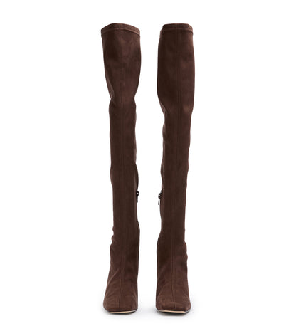 Boots|New Arrivals Tony Bianco Fancy Choc Stretch Suede