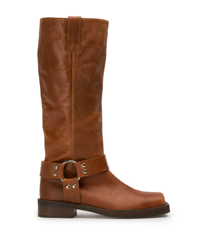 Boots Tony Bianco Biker Cognac Calf Boots
