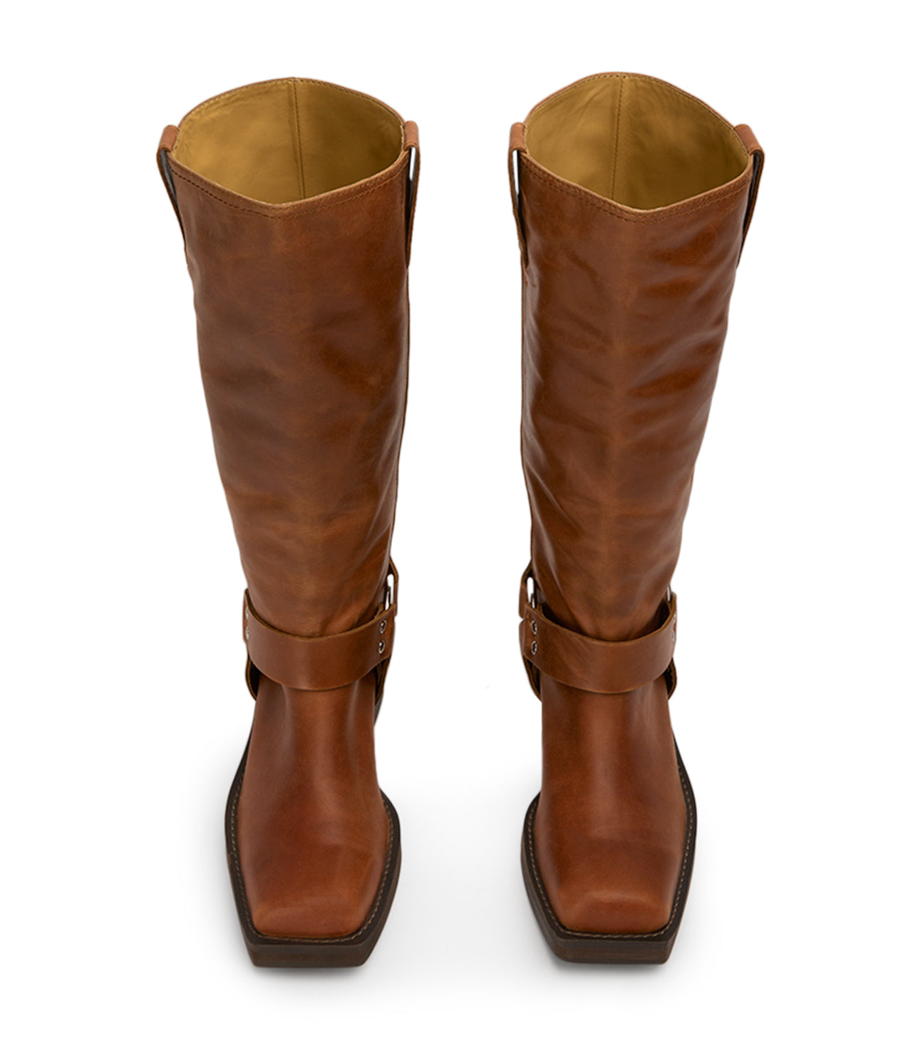 Boots Tony Bianco Biker Cognac Calf Boots