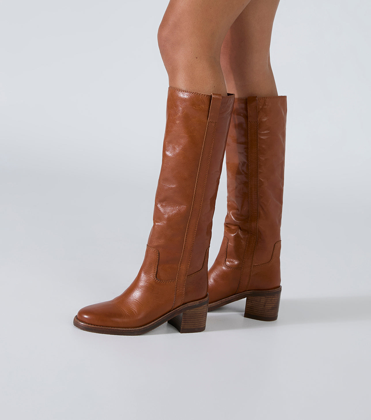Boots Tony Bianco Apache Toffee Como Calf Boots