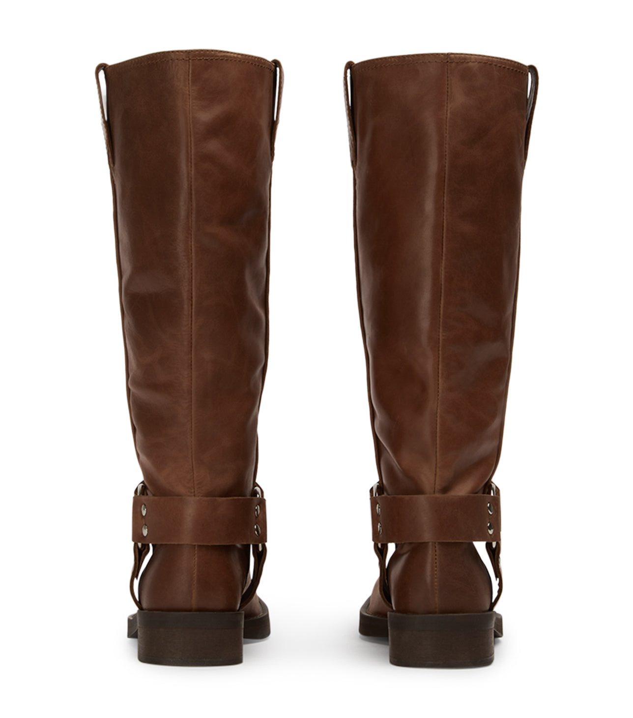 Boots Tony Bianco Biker Saddle Wax Calf Boots