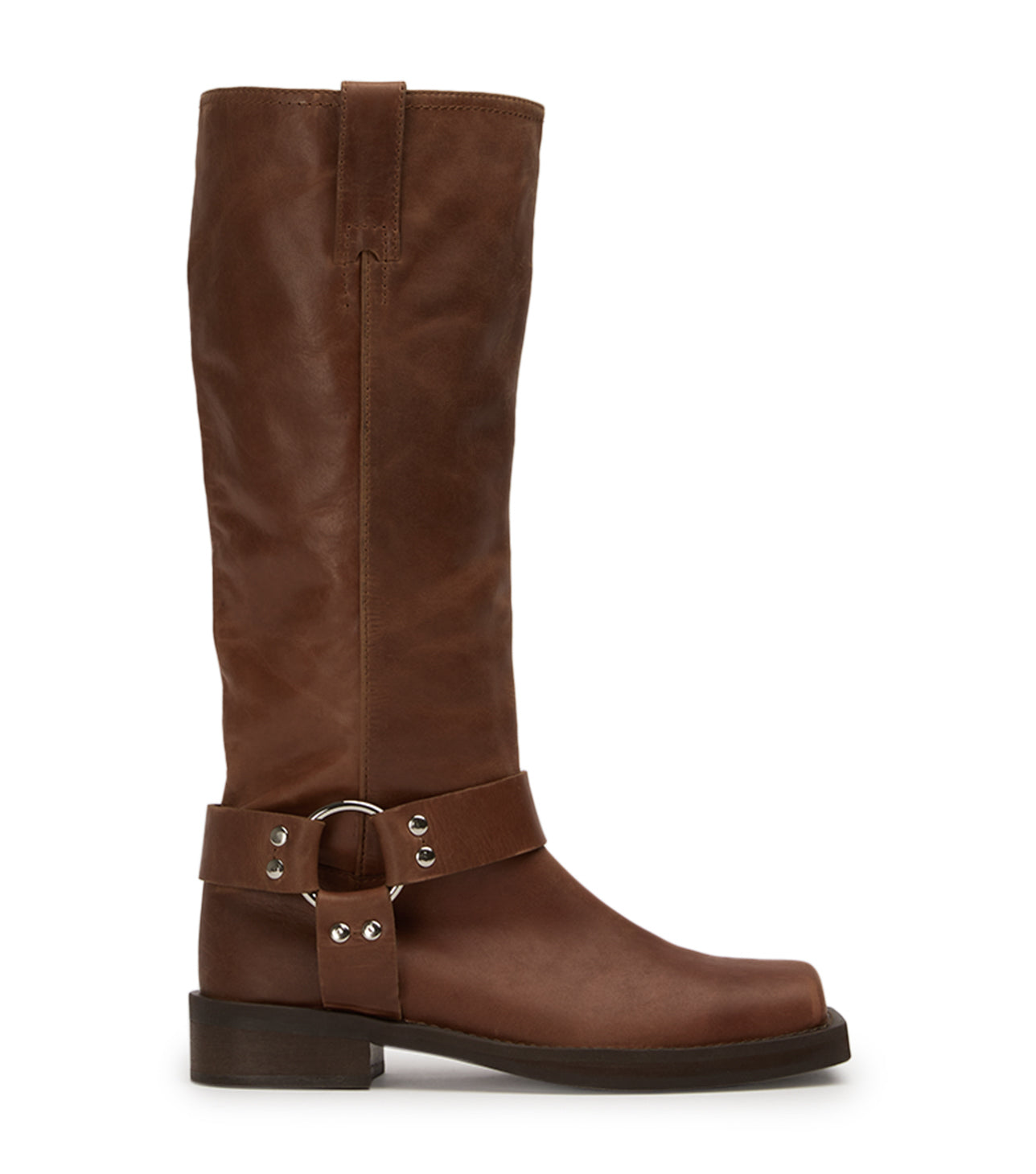 Boots Tony Bianco Biker Saddle Wax Calf Boots