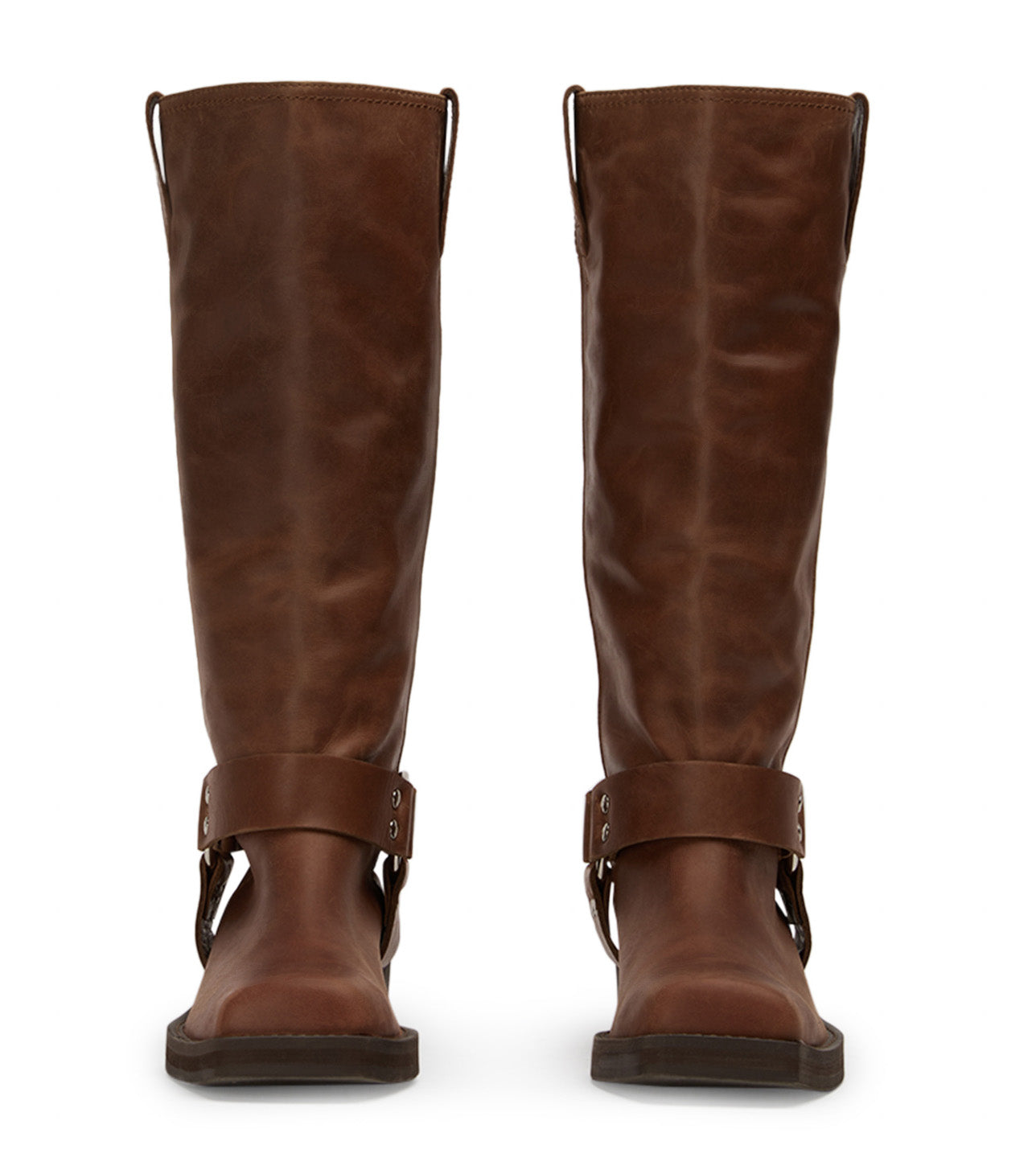 Boots Tony Bianco Biker Saddle Wax Calf Boots