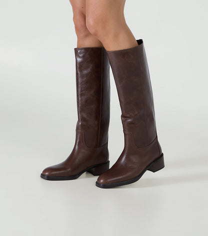 Boots Tony Bianco Jordyn Choc Vintage