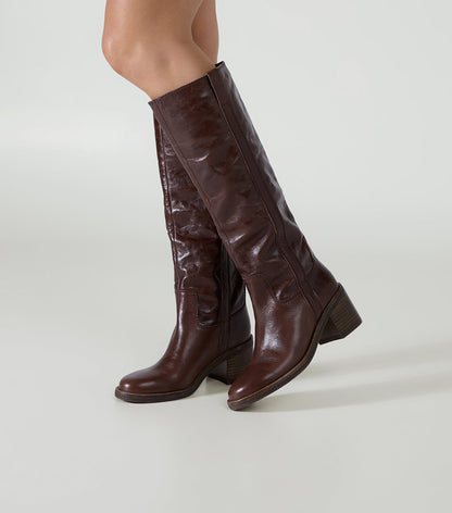 Boots Tony Bianco Apache Choc Vintage