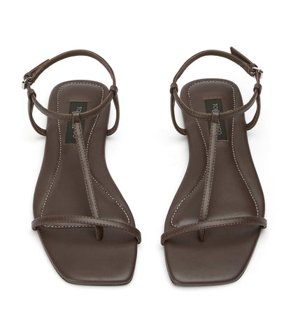 Flats|New Arrivals Tony Bianco Ripple Chocolate Nappa