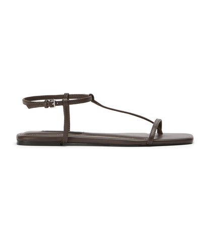 Flats|New Arrivals Tony Bianco Ripple Chocolate Nappa