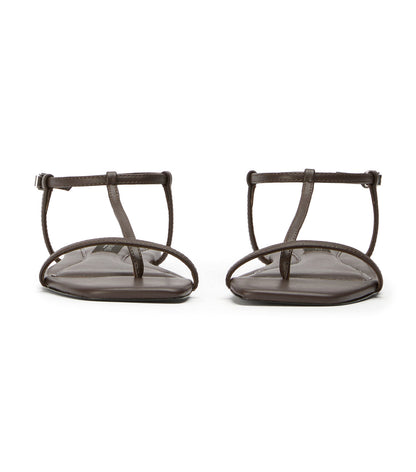 Flats|New Arrivals Tony Bianco Ripple Chocolate Nappa