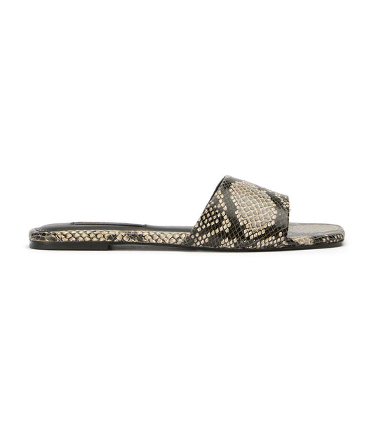 Flats Tony Bianco Ripper Ecru Snake