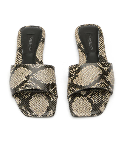 Flats Tony Bianco Ripper Ecru Snake