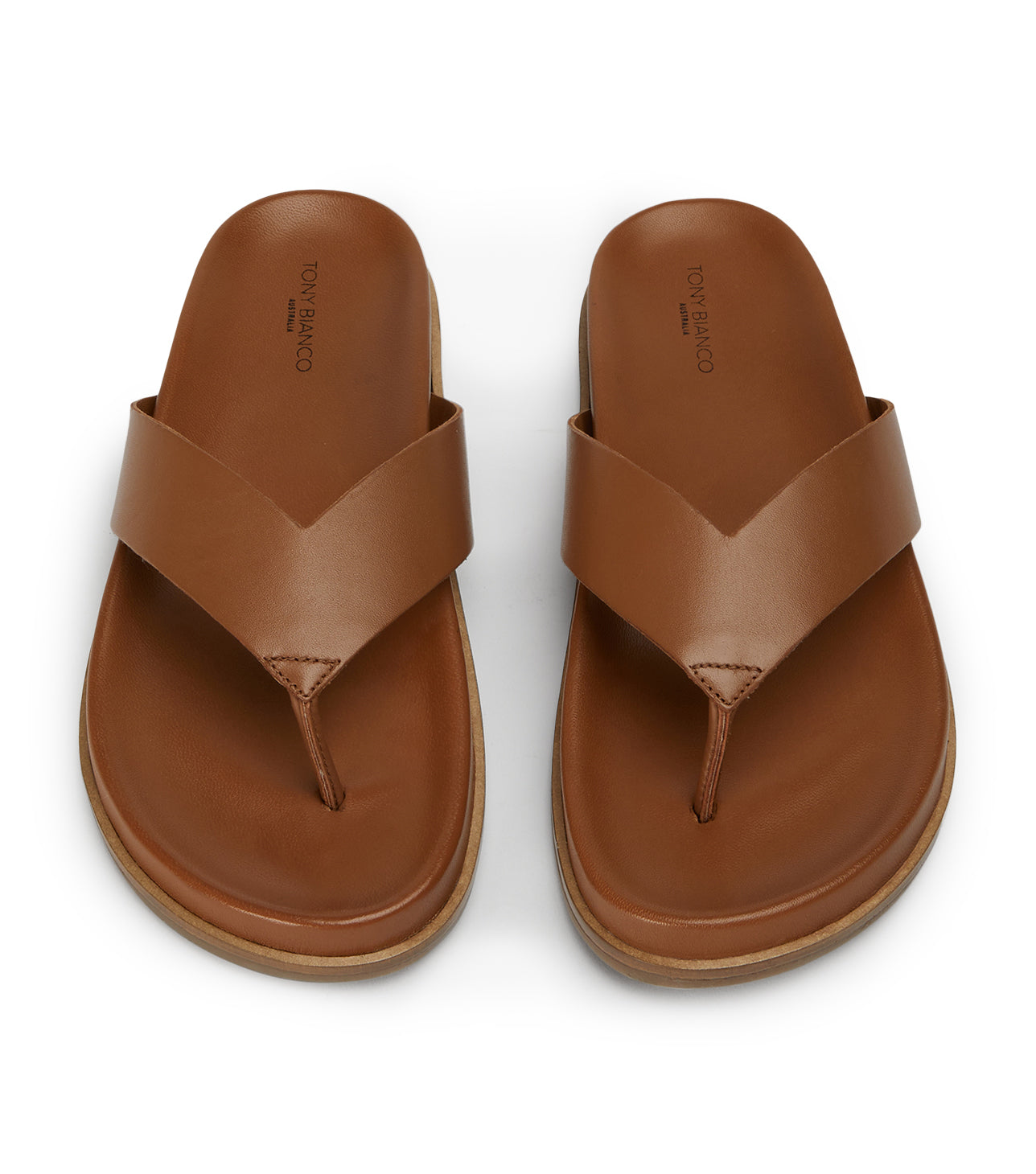 Flats|New Arrivals Tony Bianco Loop Tan Sandals