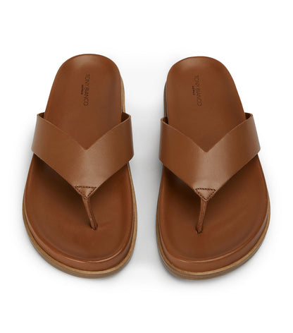 Flats|New Arrivals Tony Bianco Loop Tan Sandals