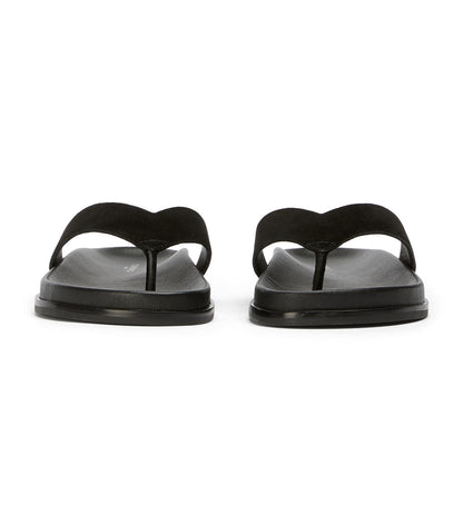 Flats|New Arrivals Tony Bianco Loop Black Suede Sandals