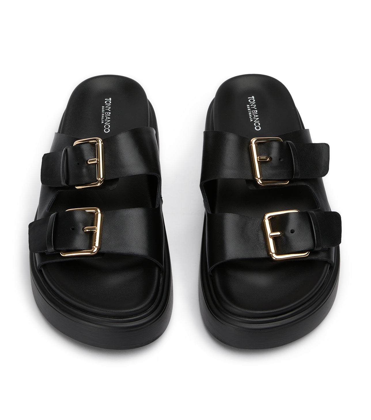 Flats Tony Bianco Jagger Black Nappa