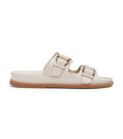 Flats Tony Bianco Hunter Vanilla Capretto Sandals