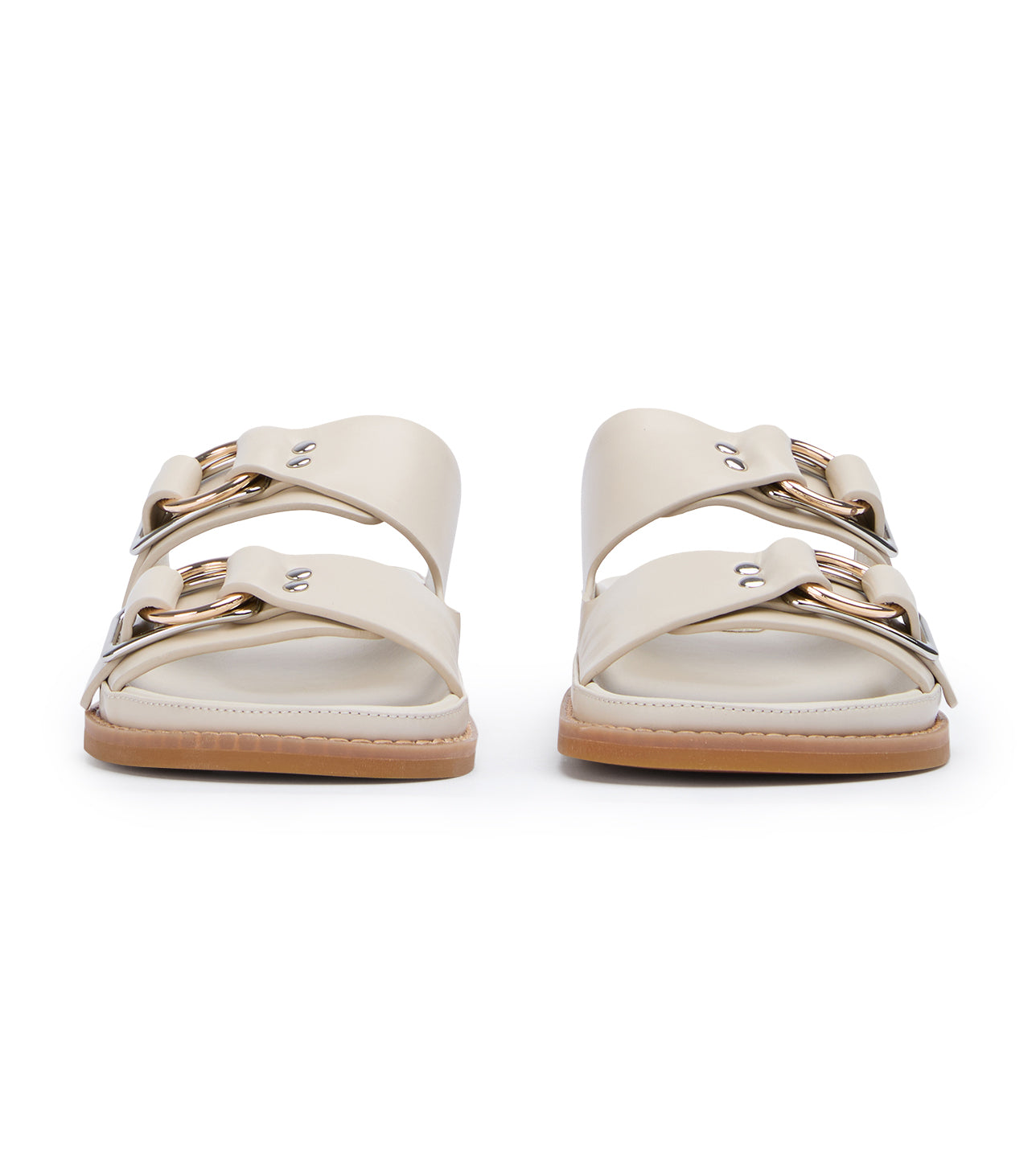 Flats Tony Bianco Hunter Vanilla Capretto Sandals
