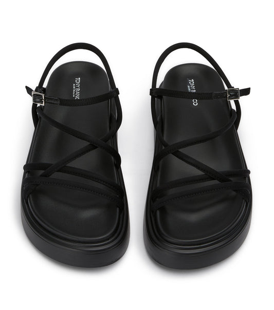 Flats Tony Bianco Jett Black Scuba