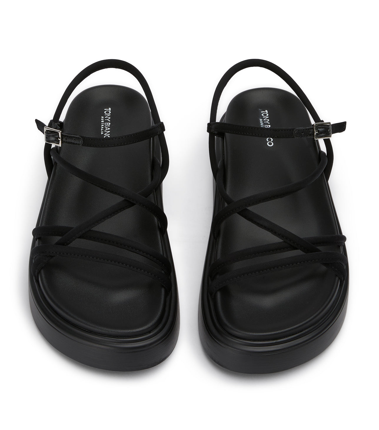 Flats Tony Bianco Jett Black Scuba