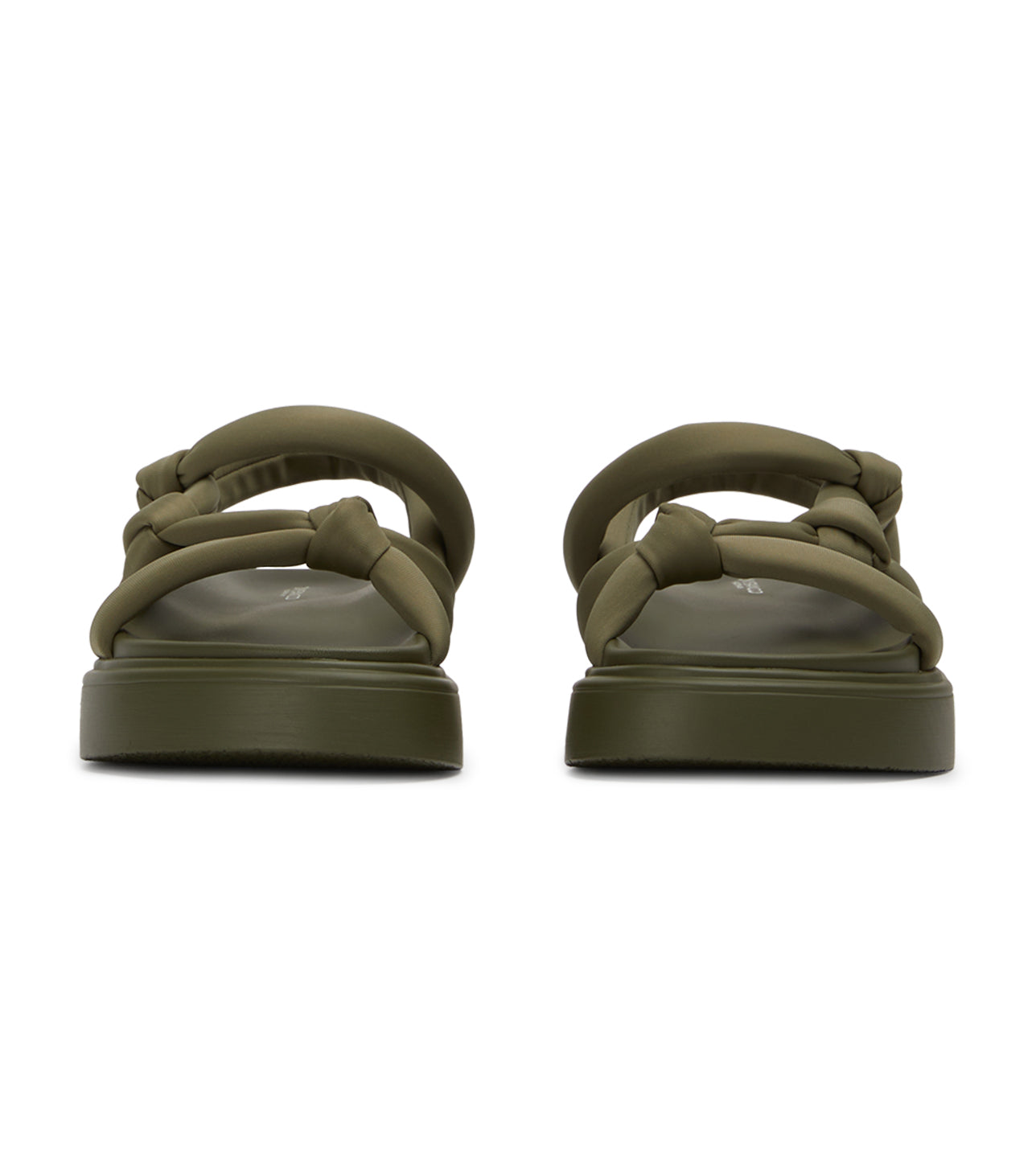 Flats Tony Bianco Jasper Khaki Scuba Sandals
