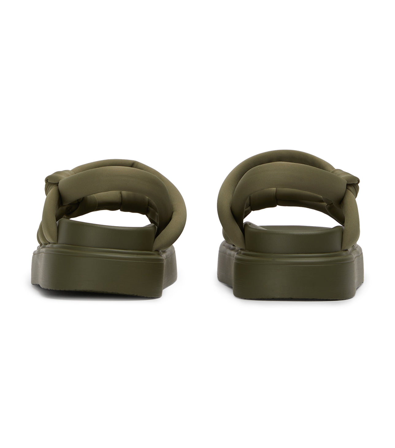 Flats Tony Bianco Jasper Khaki Scuba Sandals