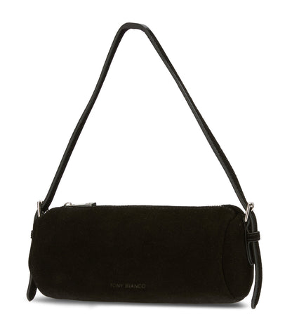 Handbags Tony Bianco Caitlin Black Suede