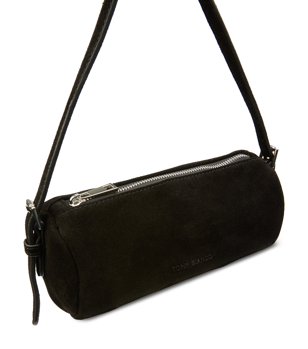Handbags Tony Bianco Caitlin Black Suede
