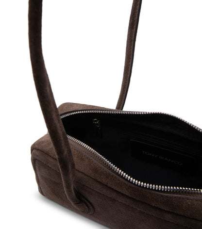 Handbags Tony Bianco Soho Espresso Suede