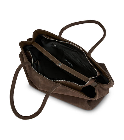 Handbags Tony Bianco Evie Espresso Suede