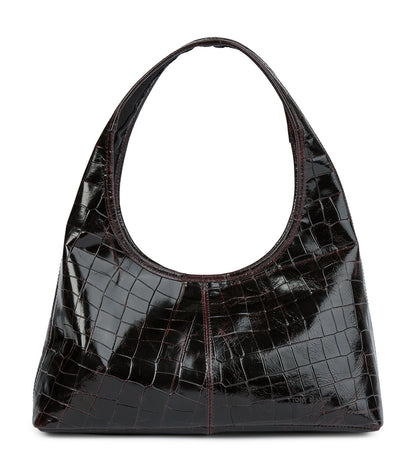 Handbags Tony Bianco Lula Burgundy Croc Shine
