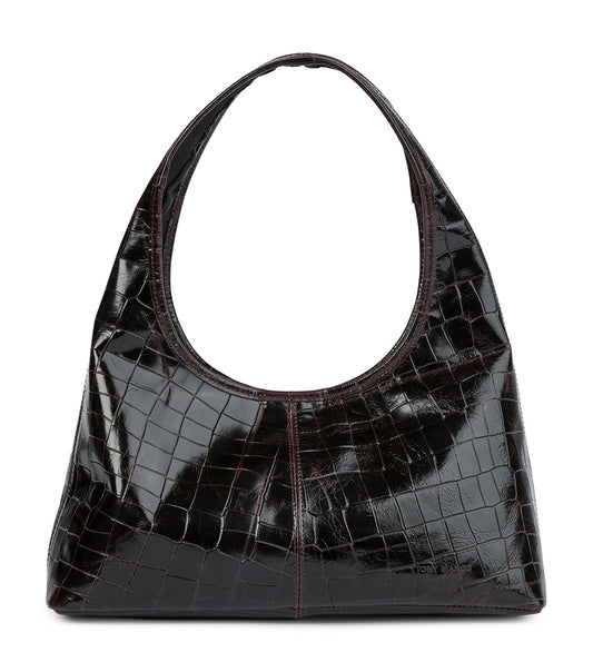 Handbags Tony Bianco Lula Burgundy Croc Shine