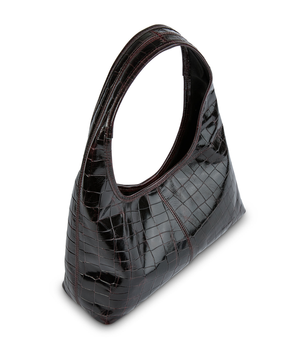 Handbags Tony Bianco Lula Burgundy Croc Shine
