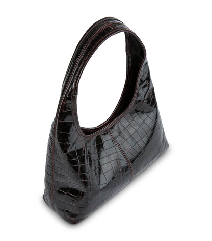 Handbags Tony Bianco Lula Burgundy Croc Shine