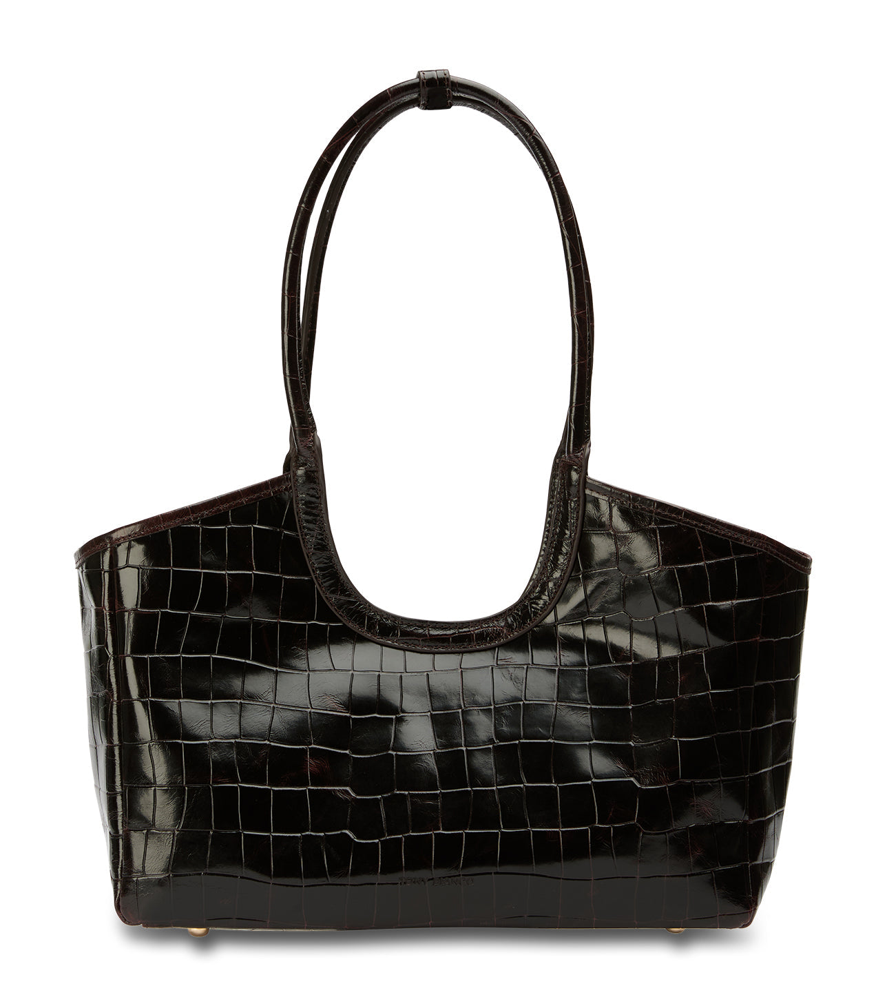 Handbags Tony Bianco Kiki Burgundy Croc Shine