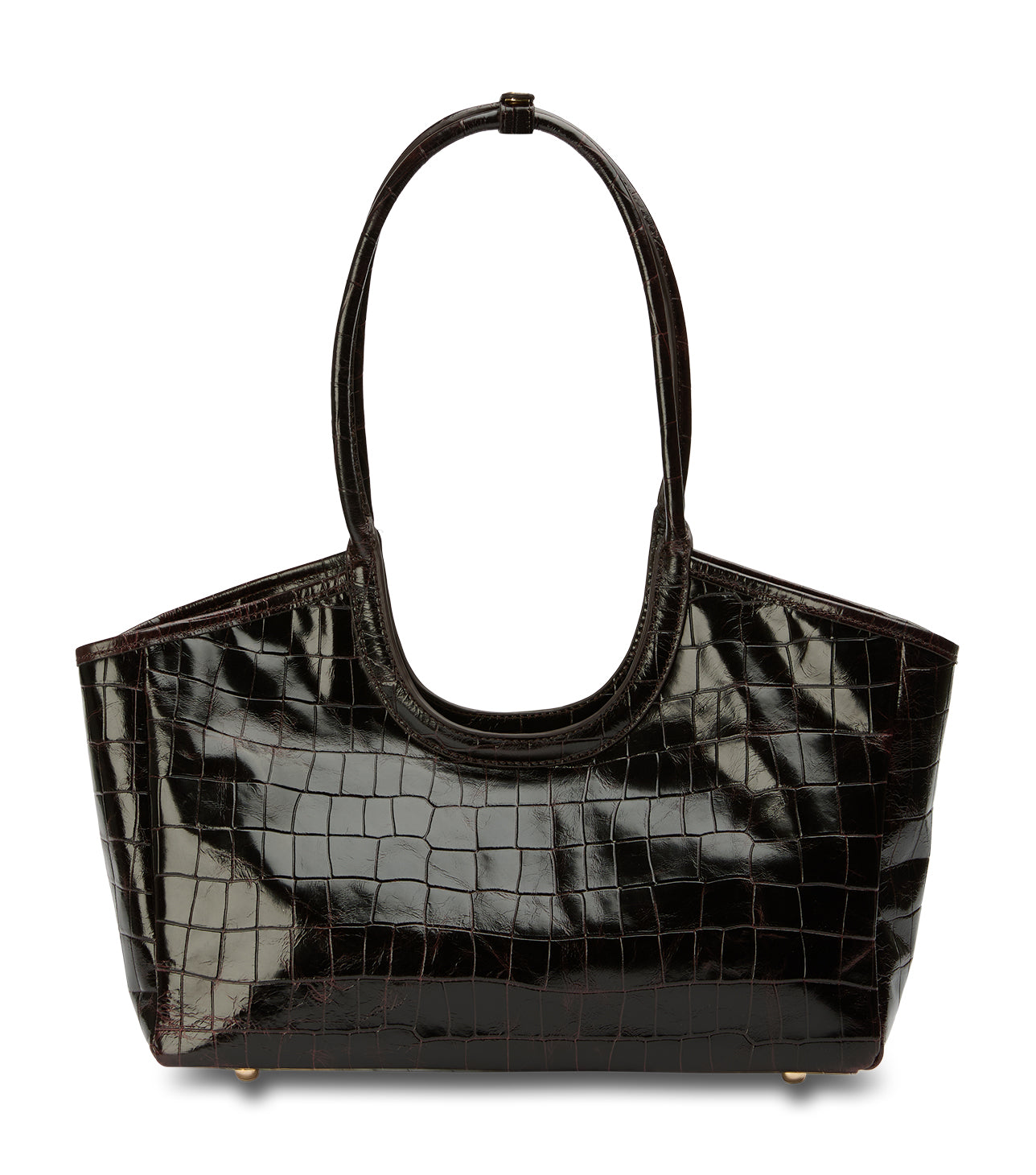 Handbags Tony Bianco Kiki Burgundy Croc Shine