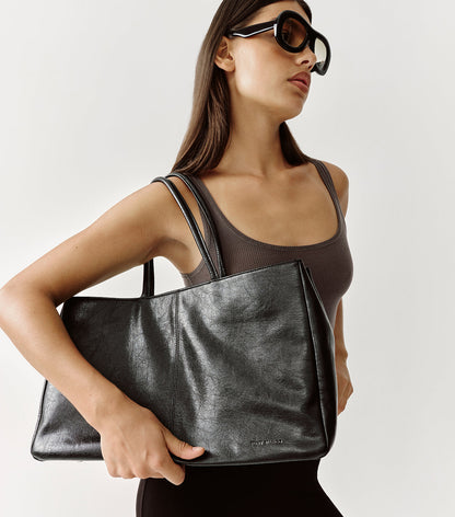 Handbags Tony Bianco Evie Black Soft Vintage